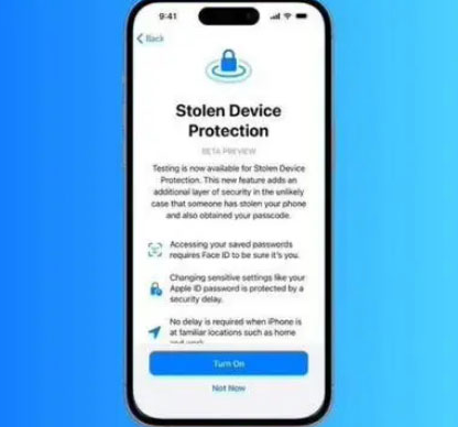 王益苹果授权维修店分享被盗设备保护功能开启方法 