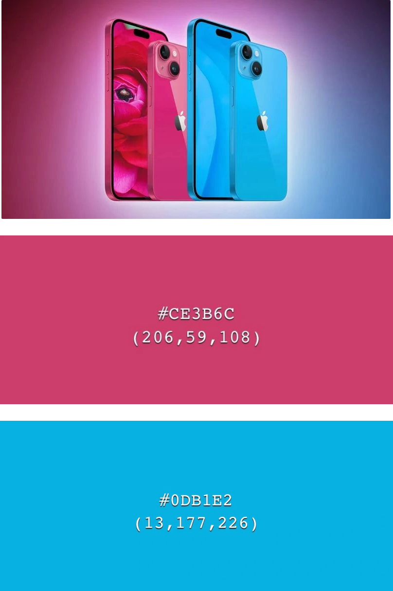 王益苹果维修网点分享iPhone 15 系列手机有哪些配色 